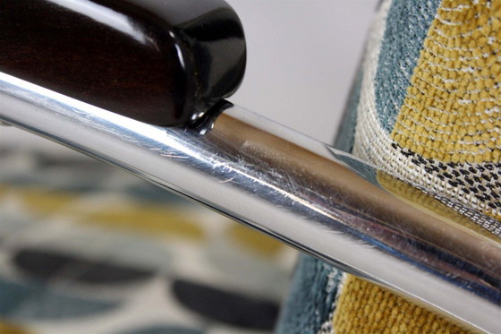 Image 1 of Restored Bauhaus Tubular Armchairs attributed to W. H. Gispen for Mücke Melder, 1930s, Set of 2