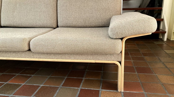 Image 1 of Sofa 3-seater, matching Swedese armchairs