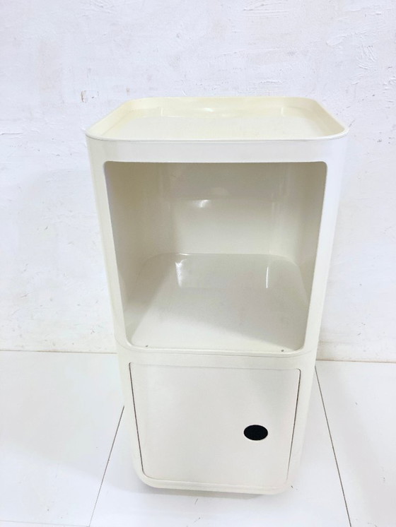 Image 1 of Dubbele Componibili Plastic Container Ontwerp Anna Castelli Ferrieri Kartell