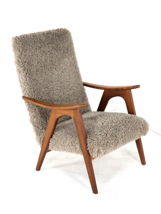 Image 1 of Vintage upholstered Doodle armchair