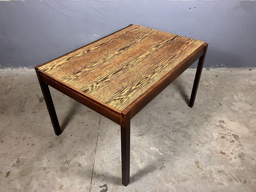 Pastoe Wengé tafel bureau Braakman uitschuifbaar