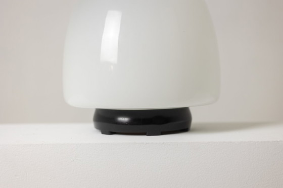 Image 1 of Leucos. Pair of egg-shaped glass lamps. Italy, 1960s.