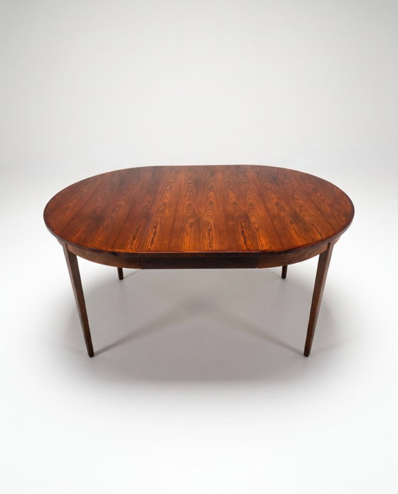 Tavolo Scandinavo Allungabile in Palissandro Rio - 1960 – Tavoli da pranzo, Wood (photo 4 of 8)