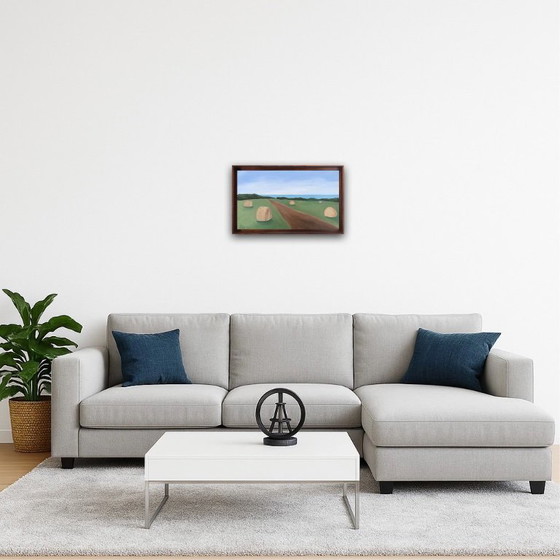 Image 1 of Öl auf bespanntem Keilrahmen 46x27cm.