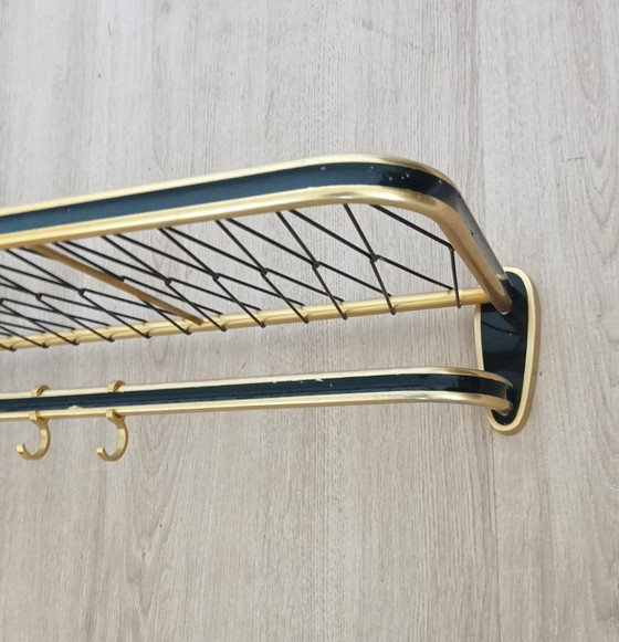 Image 1 of Fifties string coat rack with hat rack