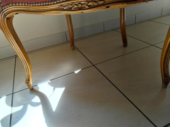 Image 1 of 2 chaises Louis XV