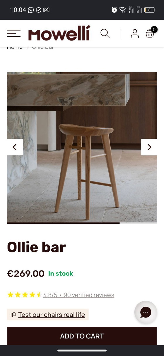 Image 1 of Mowelli Ollie Bar