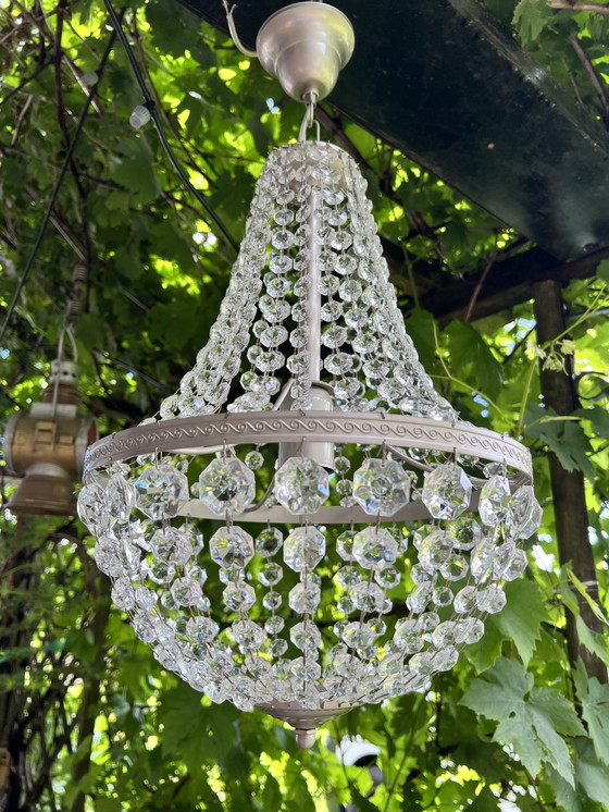 Image 1 of Vintage Crystal Chandelier