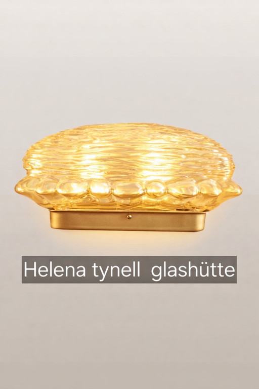 wall lamp by Helena Tynell for Glashütte Limburg