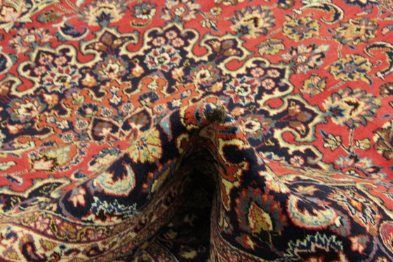 Image 1 of Original Perserteppich Keschan,Kashan Rot 332 x 250 cm Top Zustand Klassik Alt