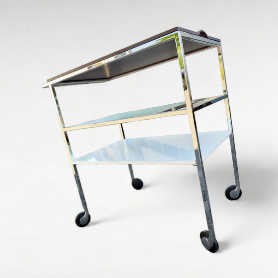 Image 1 of Carrello di servizio di design italiano, anni '80, H78B76D44