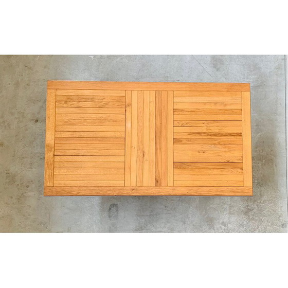 Image 1 of Vintage handcrafted teak table