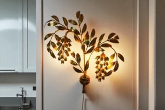 Image 1 of Lámpara de pared "Pioggia d'Oro" de Hans Kögl