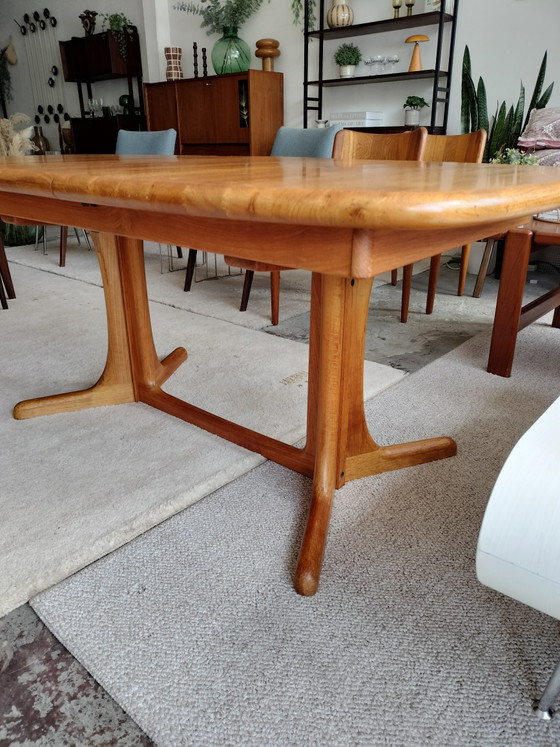 Image 1 of Vintage, Danish teak extendable oval dining table