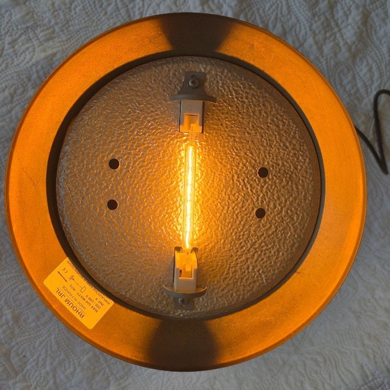 Rhoum JRL Tischlampe aus Gold- und Silbermetall – Kannelierte Säule, französische Herstellung – Tischlampen (photo 4 of 10)