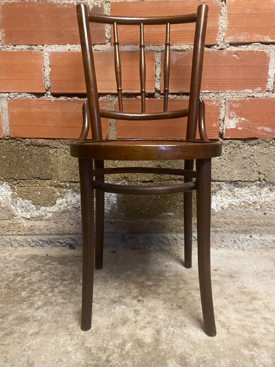 Image 1 of Chaise Bistrot THONET Mudson J. & J. Kohn Bentwood Bois Courbé 1930 Raro #D392