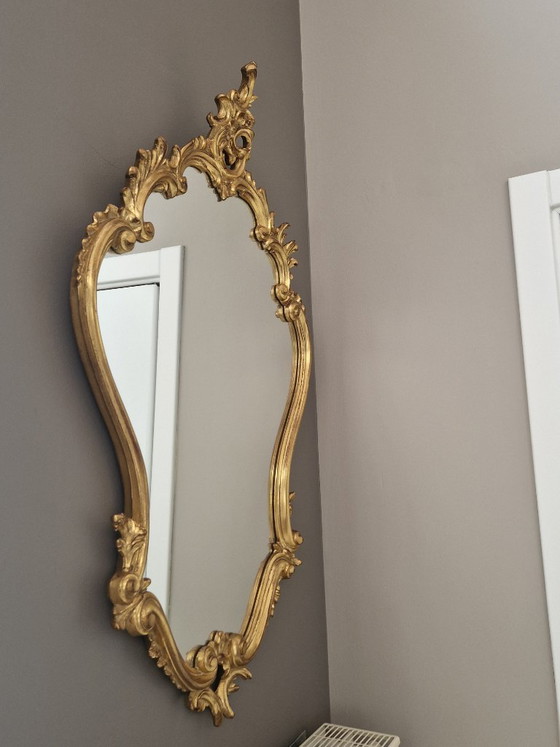 Image 1 of Vintage rococo wall mirror