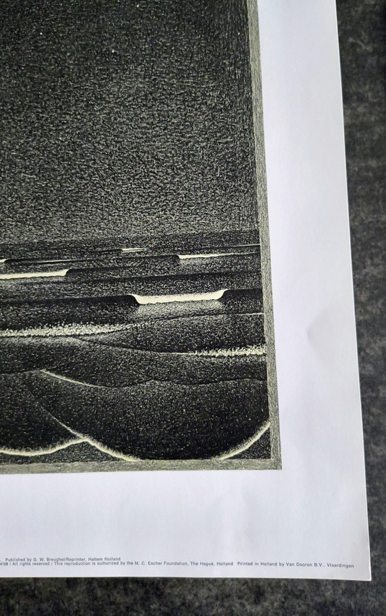 Image 1 of Lithograph by M. C. Escher. 1974