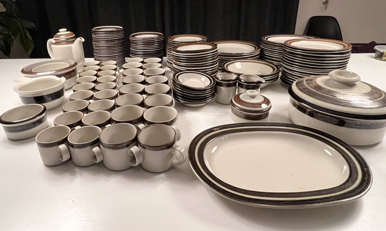 Image 1 of Service de table Arabia Karelia peint à la main, environ 170 pièces