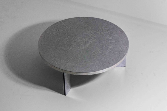 Image 1 of Brutalist etched coffee table