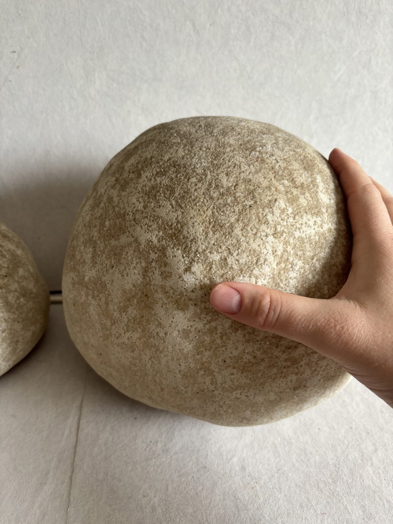 Image 1 of Vintage Falkenberg ‘Moon Rock’ Lamps 1980s