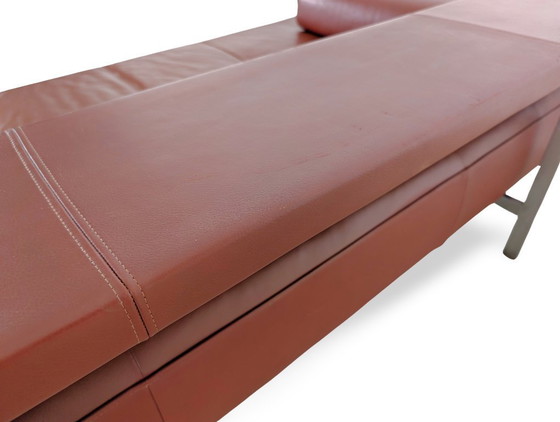 Image 1 of Divano angolare originale Rolf Benz Dono 6100, in pelle di design, marrone