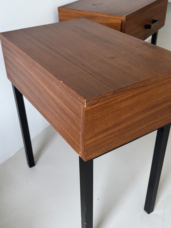 Image 1 of Set di due comodini vintage in teak