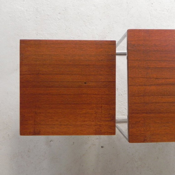 Image 1 of Set aus 3 Beistelltischen, Mini-Set, 1960er Jahre