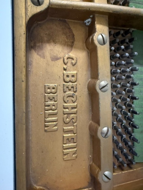 C Bechstein Berlin Piano – C. Bechstein, Decorative Objects, Cast Iron, Metal (photo 5 of 14)
