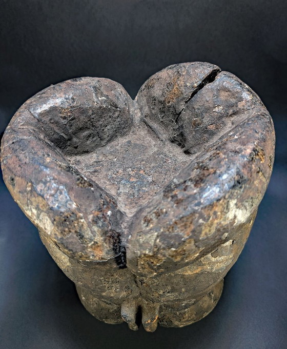 Stemma Janus Bangwa/Bamileke (Troh Night Society) Camerun - 1950 circa – Sculture, Wood (photo 7 of 20)