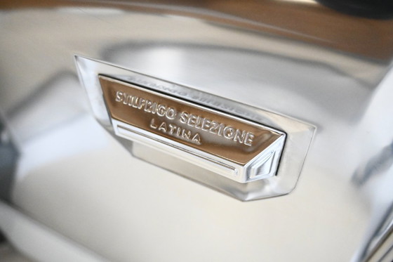 Image 1 of Set da bar con 2 sgabelli attribuito a Willy Rizzo, anni '70