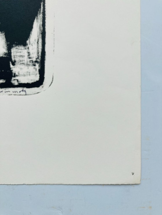 Image 1 of Wim Motz - Litografía de época - 1950 - Puerto