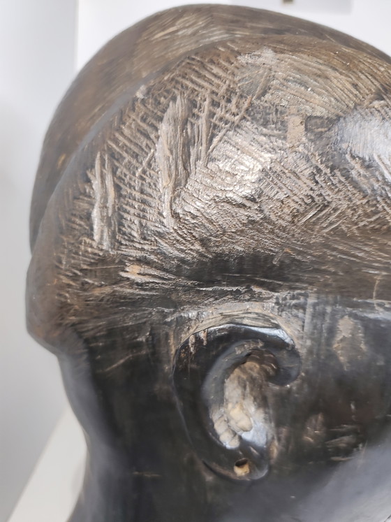 Busto Uomo e Donna Makonde Tanzania in Ebano – Sculture, Wood (photo 12 of 15)
