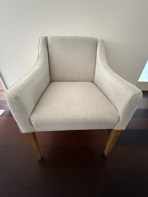Riviera Maison 2 Esszimmerstühle – eetkamerstoelen, Polyester