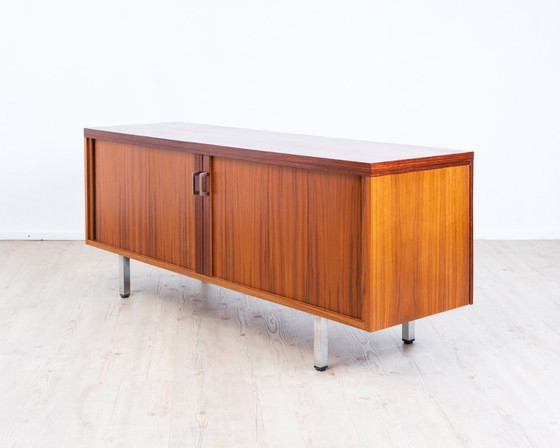 Image 1 of 1970s sideboard with sliding doors