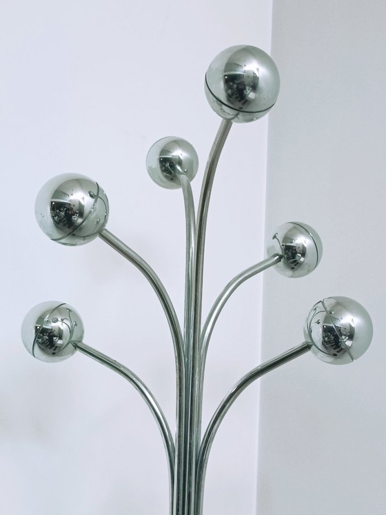 Cilindro Design Coat Rack by Fase 1970s – Metal (photo 3 of 7)