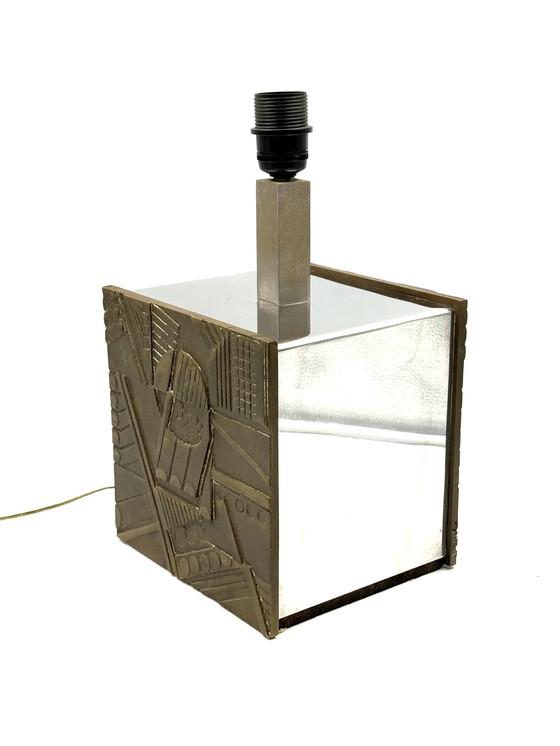Image 1 of Luciano Frigerio, base de lampe de table Hollywood Regency, Italie 1970