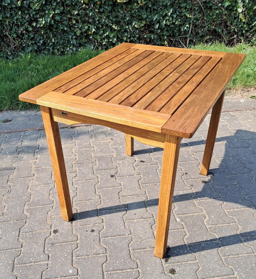Gloster Table de jardin en teck 90x70x72(H)cm
