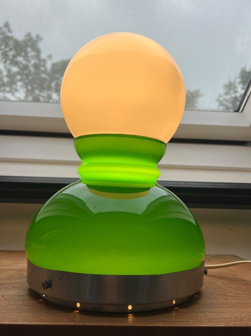 Lampe Space Age en Verre - Design Italien