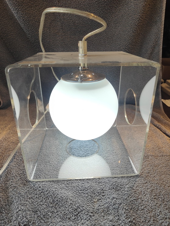 Image 1 of Francodim vintage design lamp - Austral PM-TR plexiglass