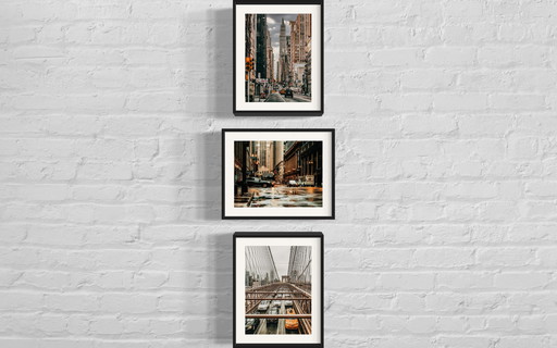 Straten van New York V - Serie van 3