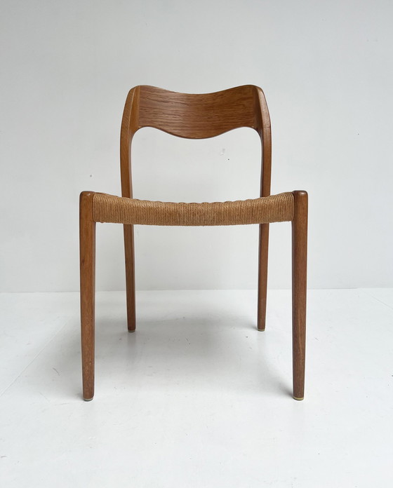 Image 1 of Conjunto de 4 sillas Niels Otto Moller, años 50