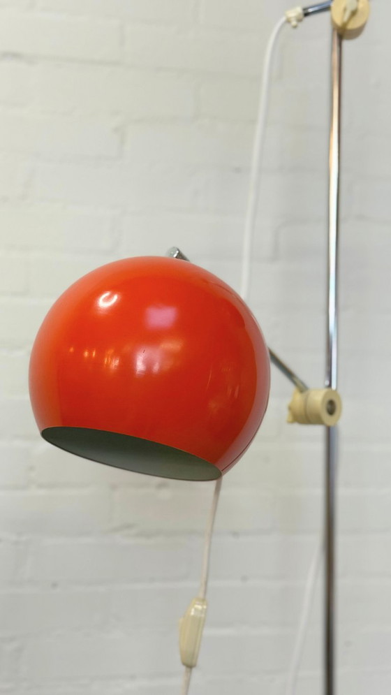 Image 1 of Danish Vintage Double Eyeball Floor Lamp from 1970s