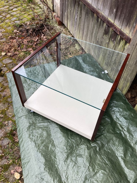 Image 1 of 2 x elegant vintage coffee tables - side tables - on casters