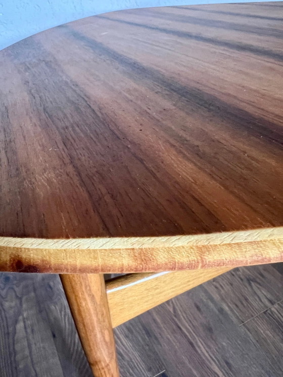 Zeldzaam! Mid Century Bijzettafel, Karl-Erik Ekselius voor JOC Vetlanda, jaren 60 Scandinavisch Modern – Wood (photo 7 of 10)