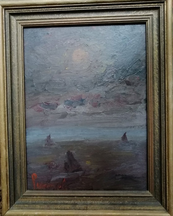 Constant Permeke Night at Sea – Paintings & Drawings, Wood, Canvas (photo 7 of 7)