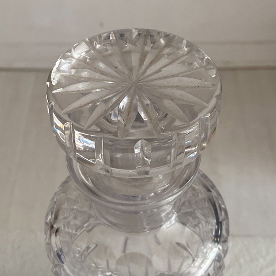 Image 1 of Vintage 1970s Baccarat crystal whisky decanter