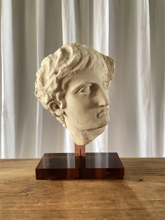 Image 1 of Ancient Greek Head – Ephebe – Cast from the Louvre Museum