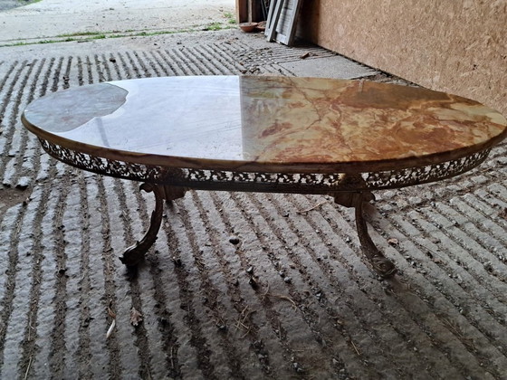 Image 1 of Table basse marbre mid 19th