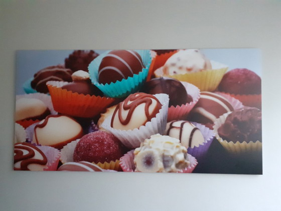 Image 1 of Large wall decoration 240 x 120 cm – modern, sleek, on lightweight forex